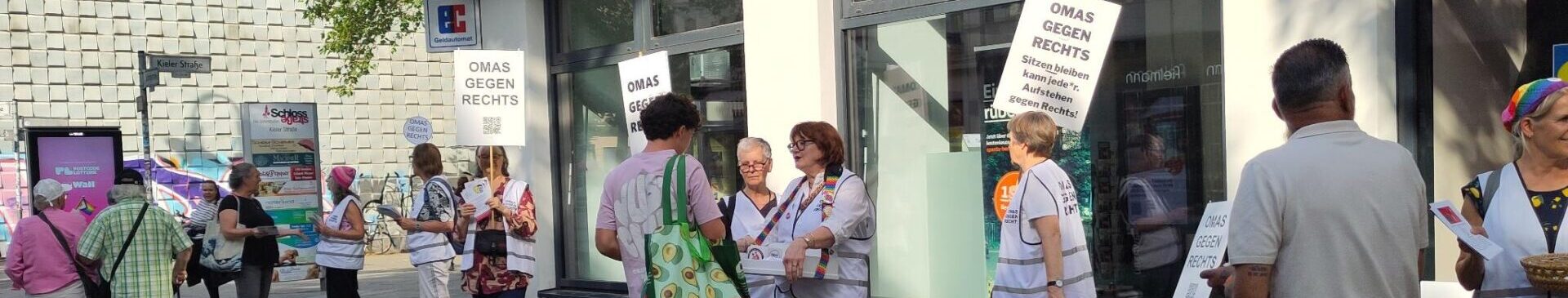 OMAS GEGEN RECHTS Berlin Südwest
